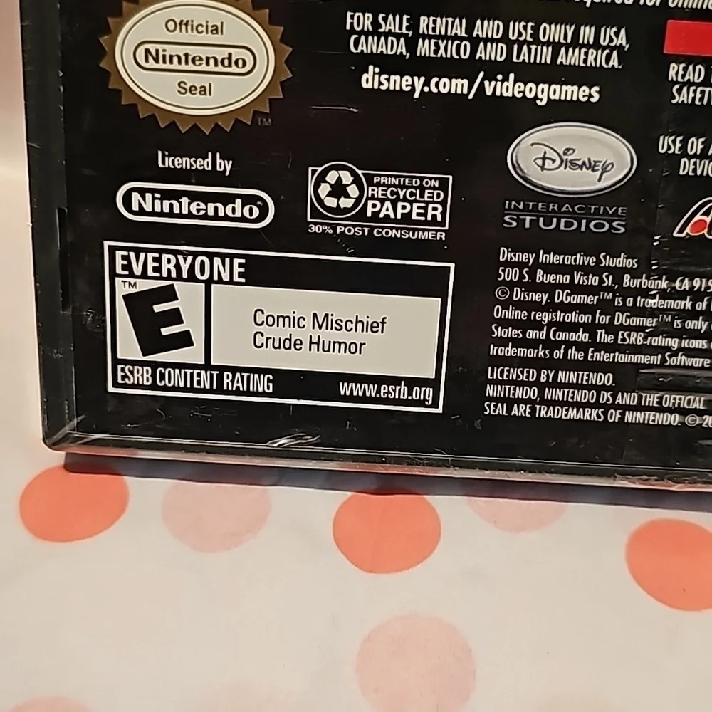 Nintendo DS NEW Disney Sonny With A Chance (So Random) FACTORY SEALED